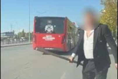 Konya'da trafikte sürücüye sopayla saldıran şahsa 380 bin lira ceza