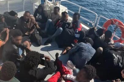 Sahil Güvenlikten İzmir’de düzensiz göçmen operasyonu. 56 göçmen yakalandı
