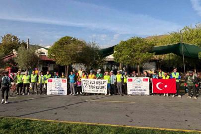 Tatvan’dan Muş’a 100 kilometrelik bisiklet turu