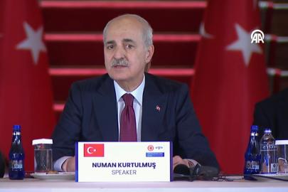 TBMM Başkanı Kurtulmuş: Terörsüz Türkiye yasasının uygulanması için örgüt silah bırakmalı