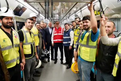 Ümraniye-Ataşehir-Göztepe hattında test sürüşü yapıldı... 19 Aralık'ta açılıyor