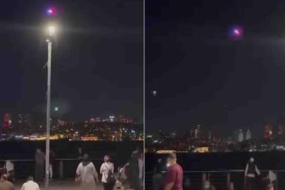Üsküdar'da sahilde oturanlara polis dronu şoku. "Derhal uzaklaşın"