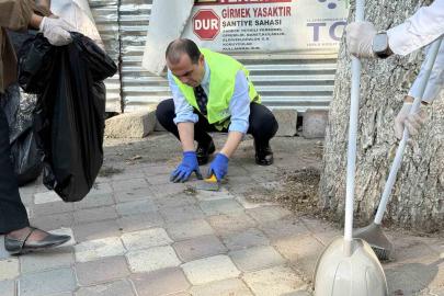 Vali Taşolar’dan temizlik seferberliğine spatulalı destek