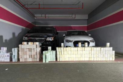 Vanlı Kara Haydar'ın otoparkındaki araçlardan servet çıktı
