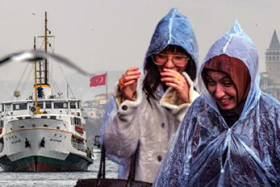 Yağmur aralıksız yağacak, rüzgar üşütecek. Meteoroloji 14 ili sarı kodla uyardı