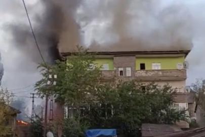 Yüksekova’da yangın