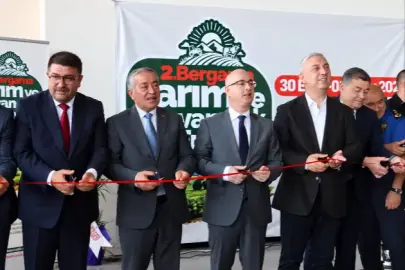 2. Bergama Tarım ve Hayvancılık Fuarı törenle açıldı