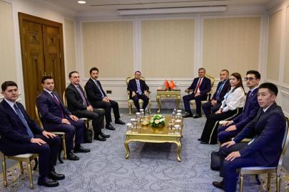 Adalet Bakanı Gürlek, Azerbaycan, Kırgızistan ve Özbekistanlı mevkidaşlarıyla görüştü