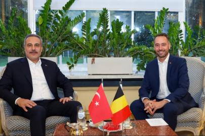 Bakan Fidan, Belçikalı mevkidaşı Prevot ile görüştü