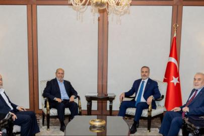 Bakan Fidan, Hamas heyetiyle görüştü