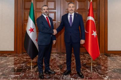 Bakan Fidan Suriyeli mevkidaşı ile görüştü