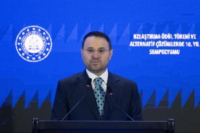 Bakan Gürlek: 2017'den beri 2 milyondan fazla dosyada mağdur ile şüpheli uzlaştı