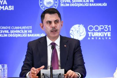 Bakan Kurum: COP, BM Zirvesi ile eş diyebileceğimiz bir organizasyon