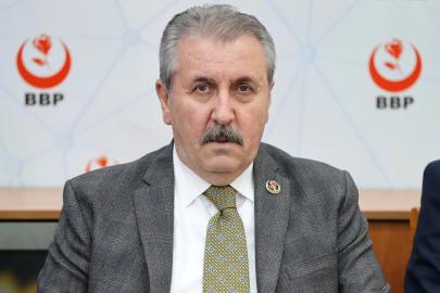 BBP Genel Başkanı Destici'den şehit polis için başsağlığı mesajı
