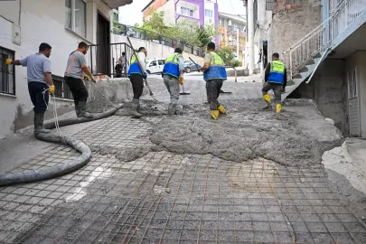Bornova’da bir yol sorunu daha çözüldü