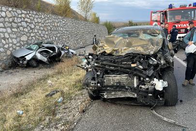 Çorum'da feci kaza. 4 kişi hayatını kaybetti