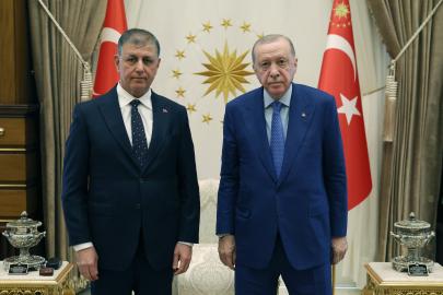 Cumhurbaşkanı Erdoğan, İzmir Büyükşehir Belediye Başkanı Cemil Tugay'ı kabul etti
