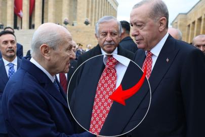 Cumhurbaşkanı Erdoğan'ın kravatında dikkat çeken KAAN ayrıntısı