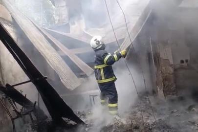 Dağlıca’da okulda korkutan yangın