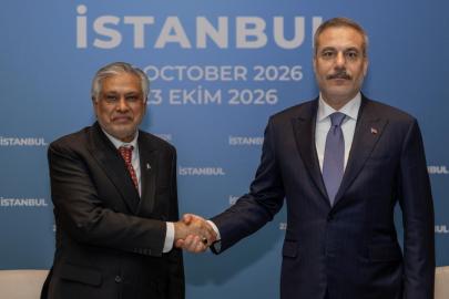 Dışişleri Bakanı Fidan Pakistan Dışişleri Bakanı Dar ile görüştü