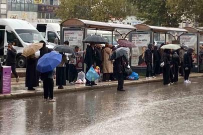 Elazığ’da sağanak yağış etkili oldu