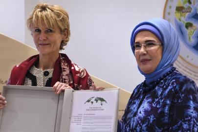 Emine Erdoğan, Kanada Başbakanı'nın eşi Carney ile Sıfır Atık Vakfını ziyaret etti
