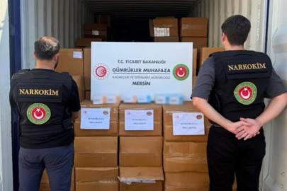 Gümrüklerde 91,7 milyar liralık kaçak eşya ve uyuşturucu ele geçirildi
