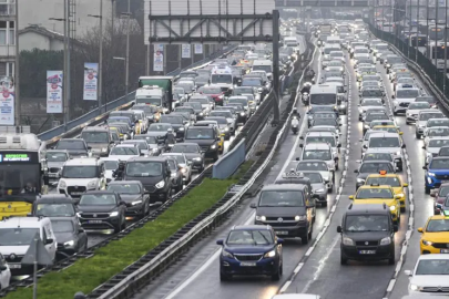 İstanbul'da trafik yoğunluğu yüzde 80'e ulaştı