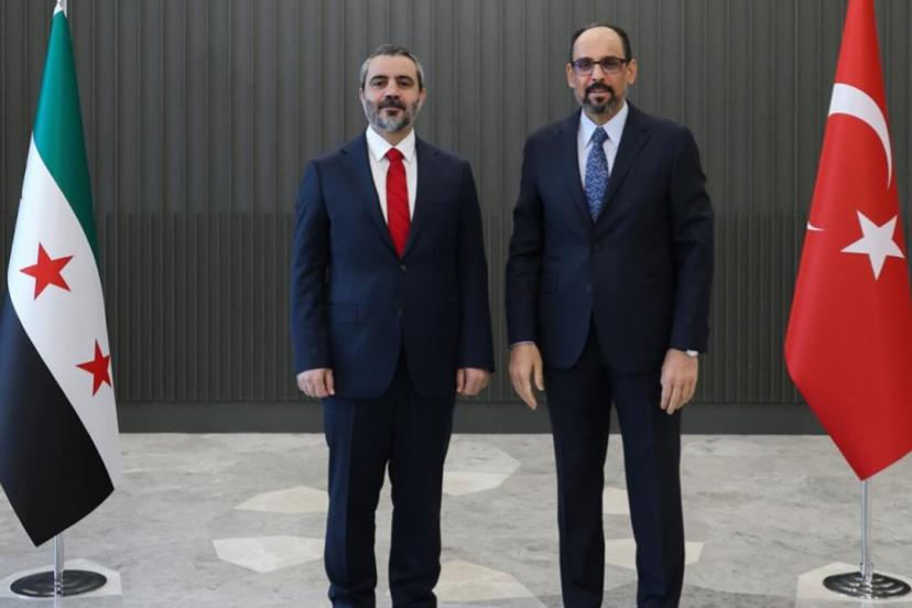 MİT Başkanı Kalın, Suriye Dışişleri Bakanı Şeybani ile görüştü