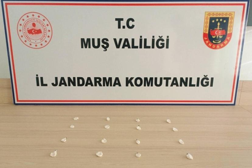 Muş’ta jandarmadan uyuşturucu operasyonları: 19 olaya müdahale edildi