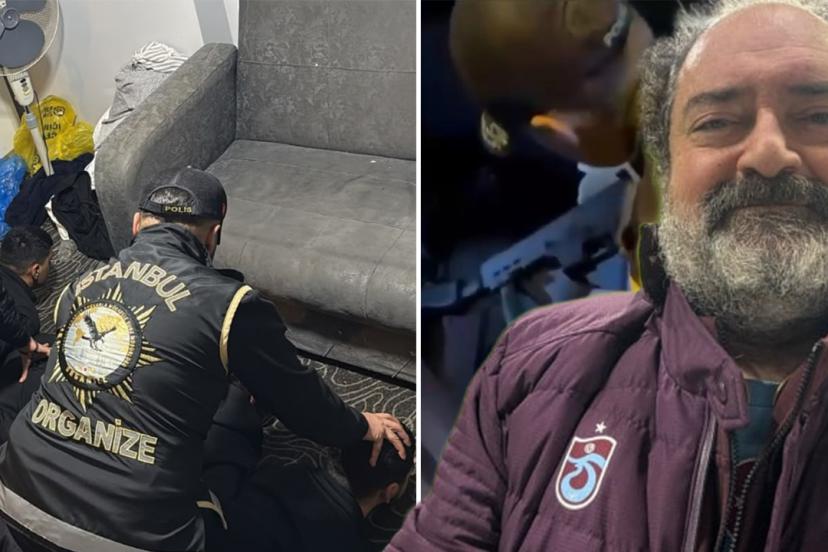 Nevzat Aydın'ı tehdit etmişlerdi. Evlerinden otomatik silahlar çıktı