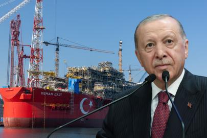 Osman Gazi gemisi yola çıktı. Cumhurbaşkanı Erdoğan: Gaz üretimi ikiye katlanacak