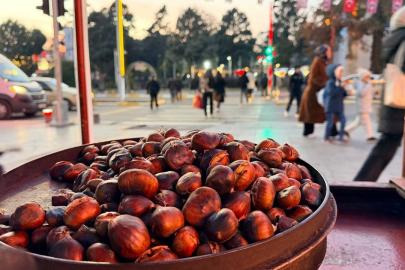 Soğuklar gelmeden kestane tezgaha çıktı