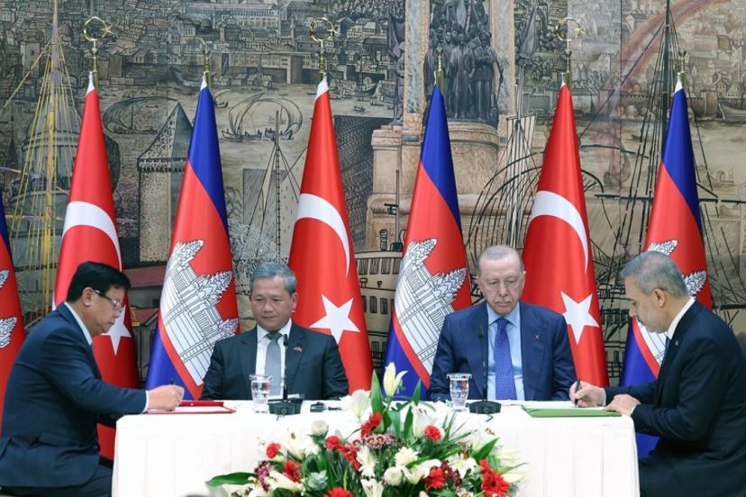 Türkiye ile Kamboçya arasında 'Askeri Çerçeve Anlaşması' imzalandı