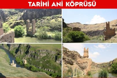 TürkiyeErmenistan sınırındaki Ani Köprüsü yeniden inşa edilecek