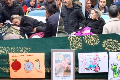 Yoğun bakımdan sedyeyle çıktı, kızına gözyaşlarıyla veda etti