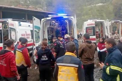 Zonguldak'ta maden ocağında patlama